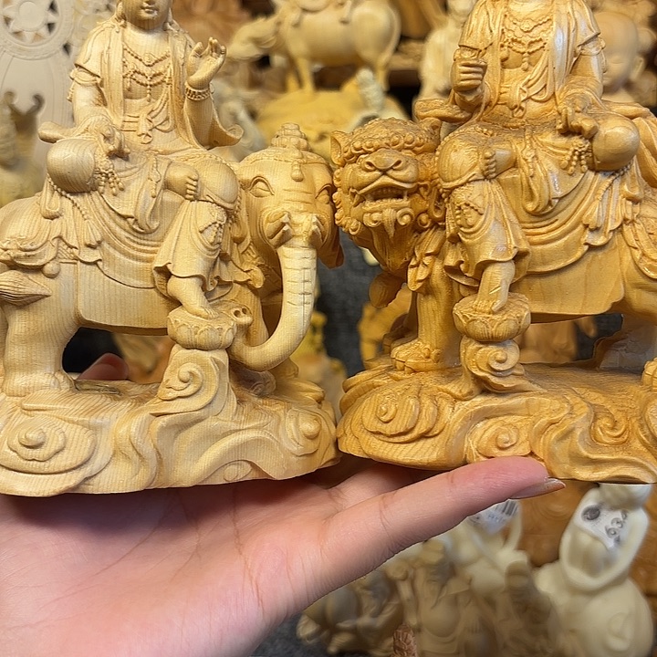 桧木会木瑕疵文殊普贤