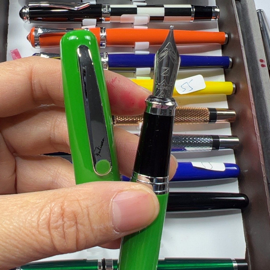 便携式浅绿色富利文礼品笔