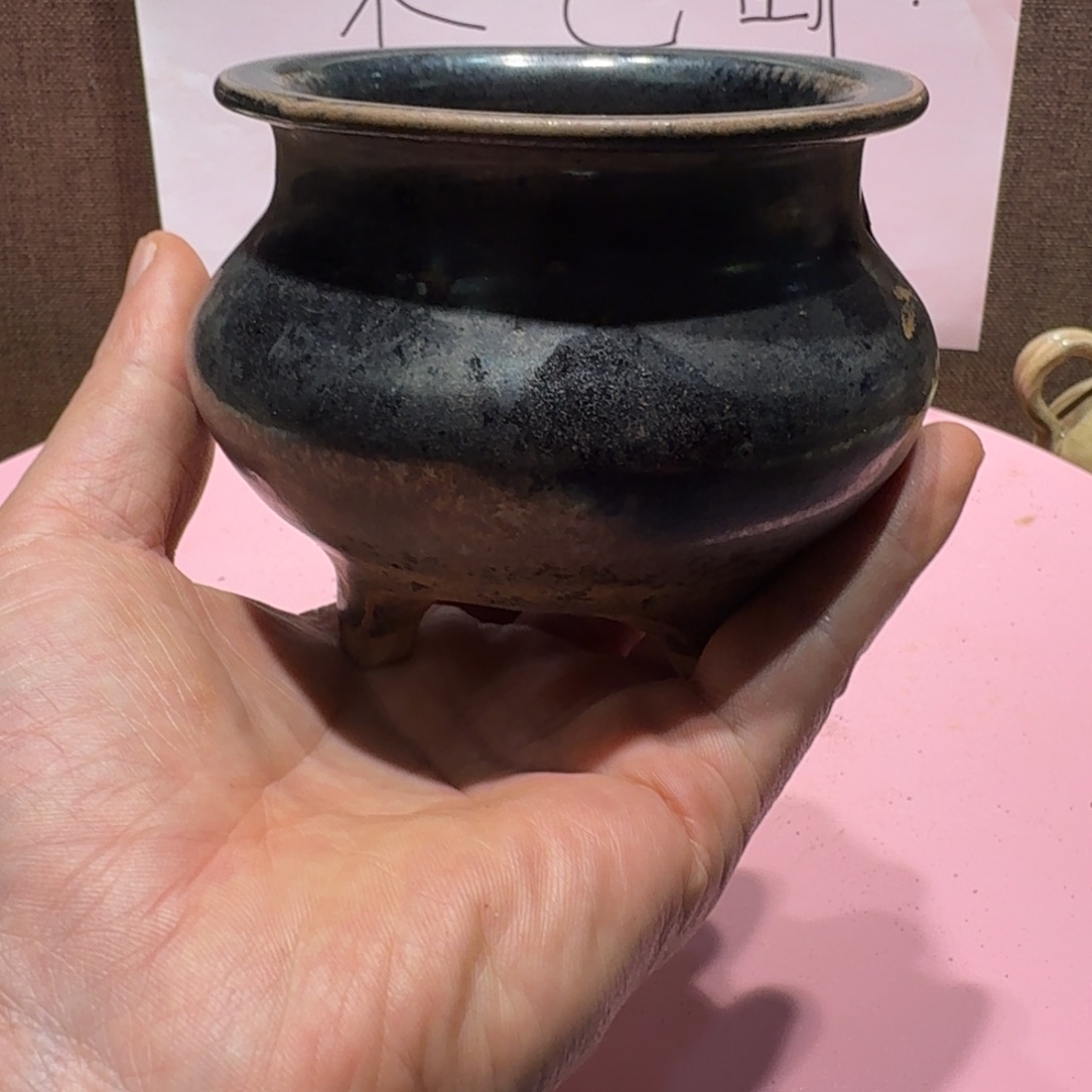 收***道其他陶漂亮的小瓷瓶子