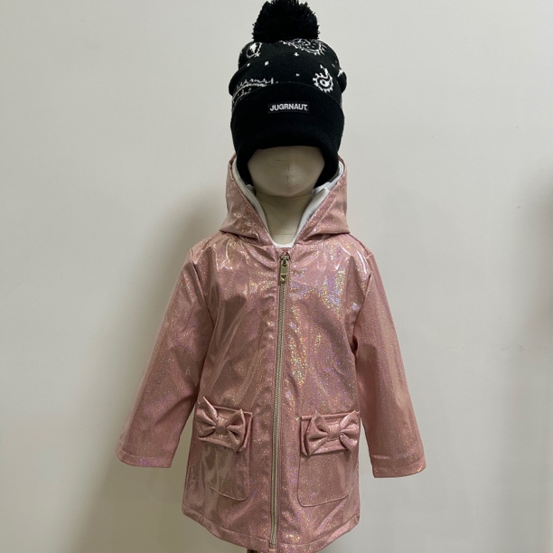RIVER ISLAND粉亮闪外套外贸婴幼童童装直播看款专用