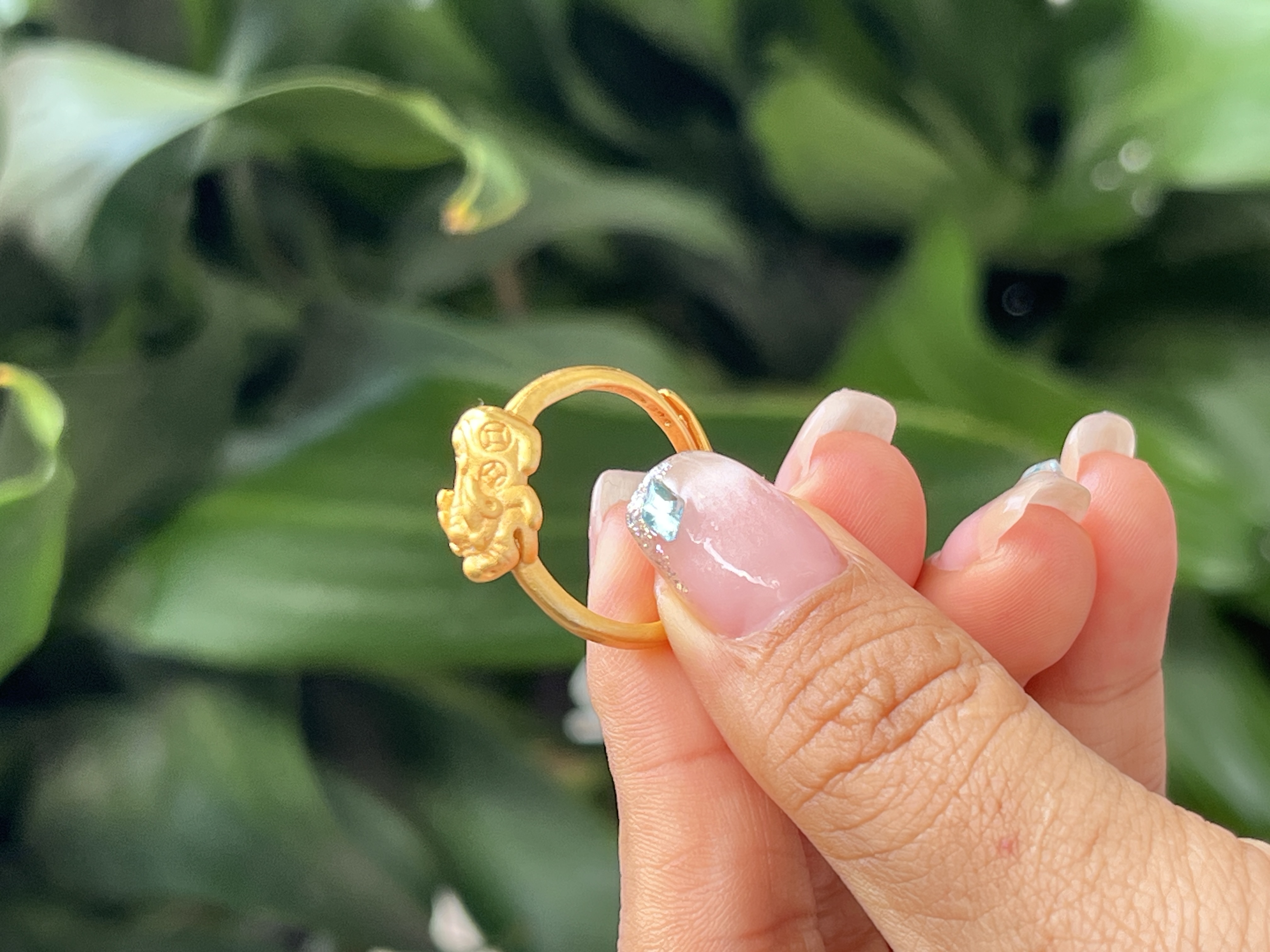 851精工貔貅戒指