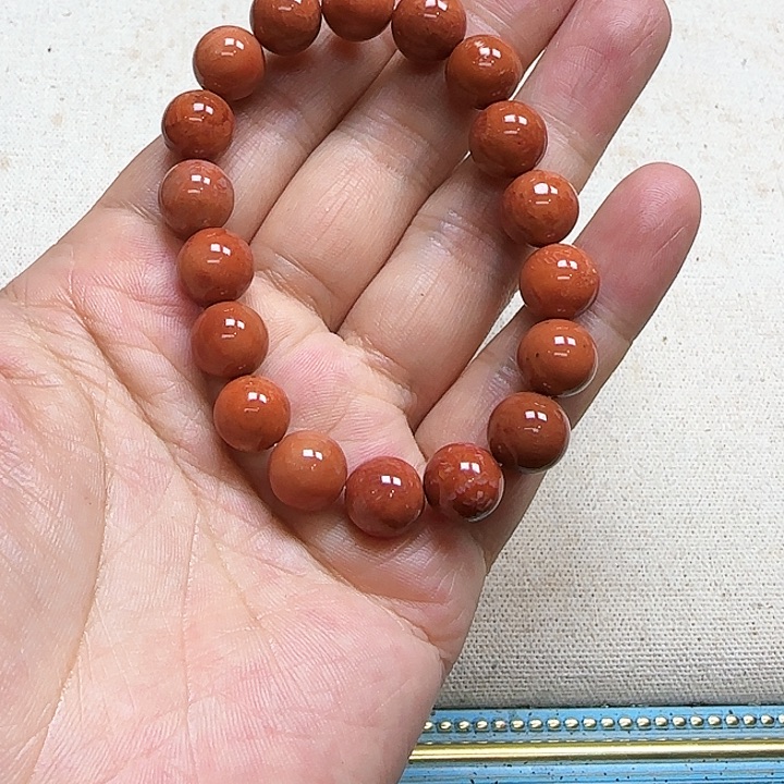 石英质玉手链未镶嵌糖***豆