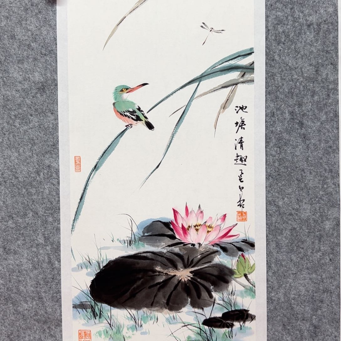 国画白光艺术精品