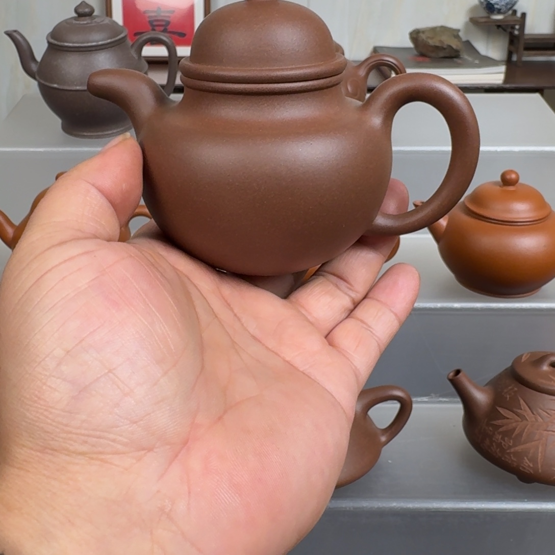大***支紫砂茶壶宜兴紫砂