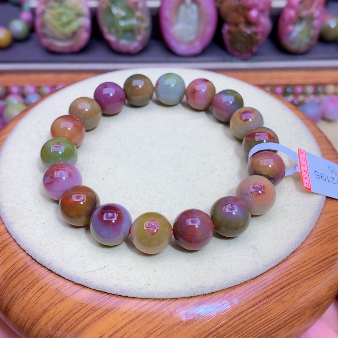 玛瑙未镶嵌手链盐源