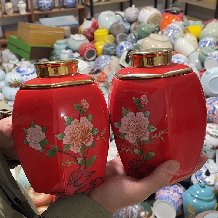 陶瓷罐茶叶罐密封罐