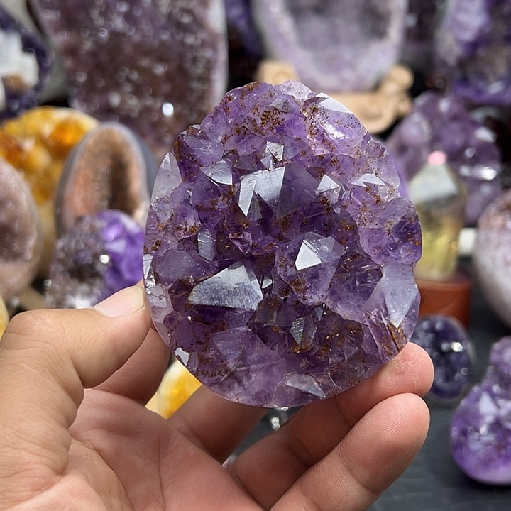 珠宝半成品水晶未镶嵌