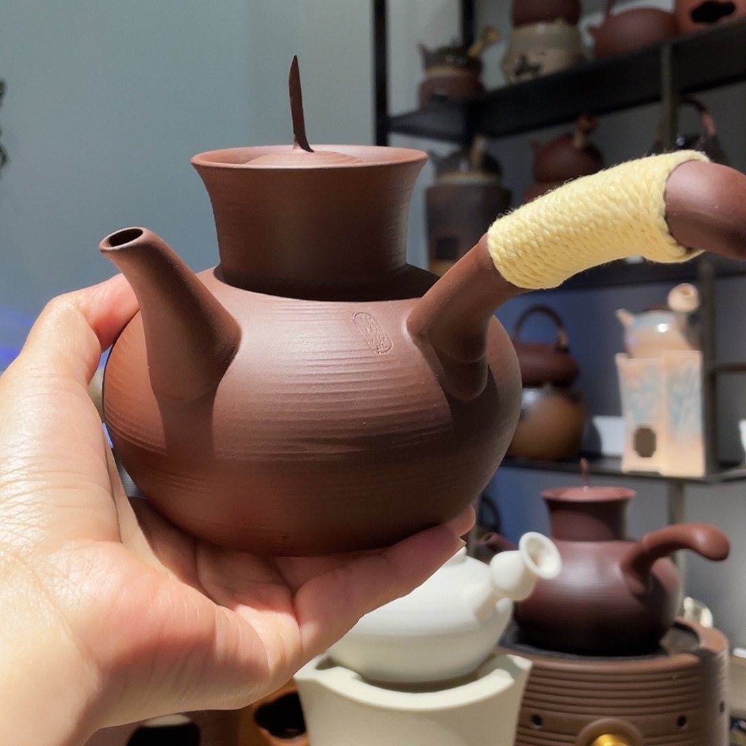 550ml紫泥宝瓶砂铫壶