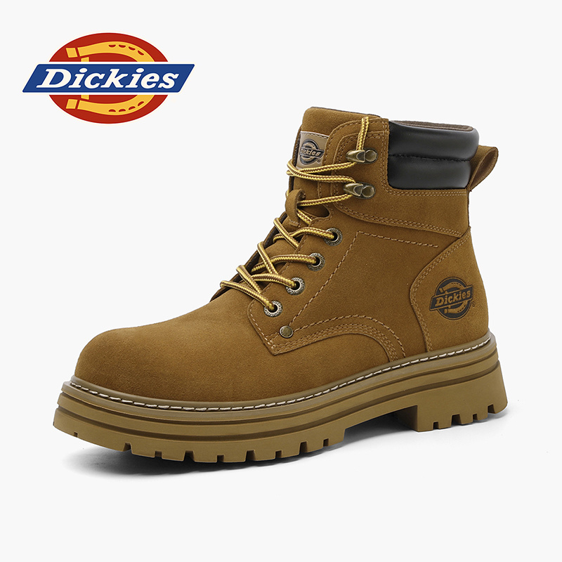 Dickies男鞋加绒保暖冬季款马丁靴时尚百搭男士靴休闲厚底马丁靴