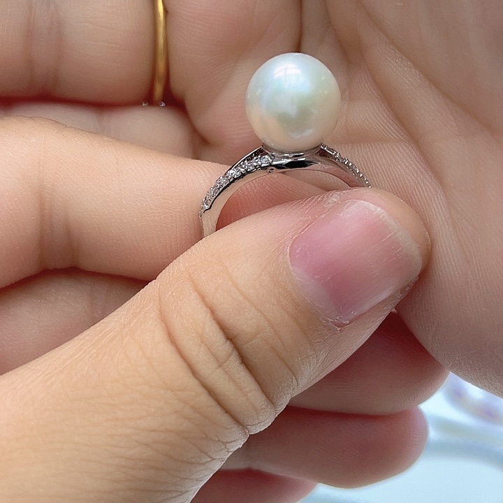 戒指未镶嵌淡水珍珠