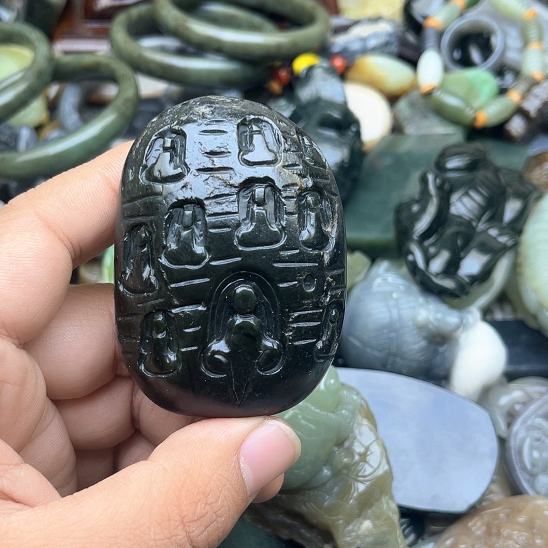 和田玉挂件未镶嵌