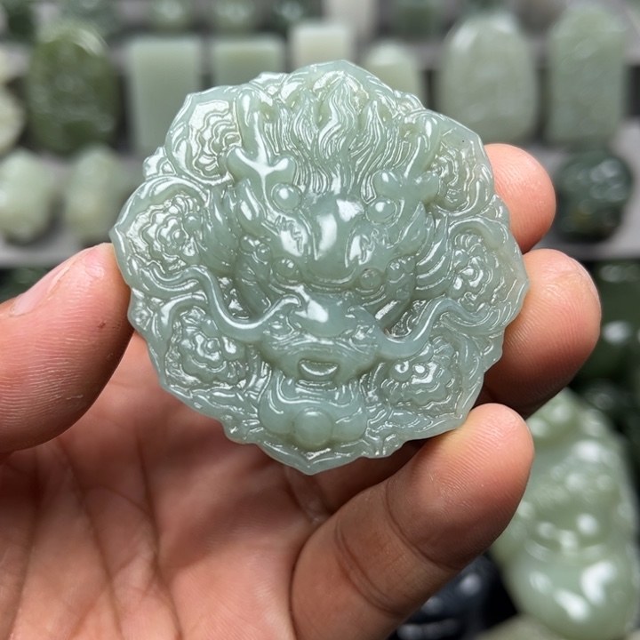 和田玉挂件未镶嵌