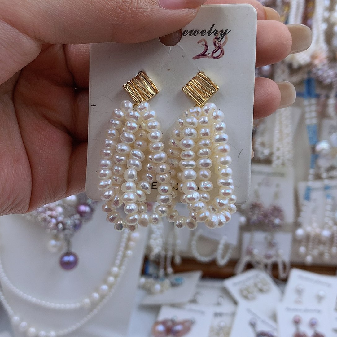 项链18K金镶嵌淡水珍珠