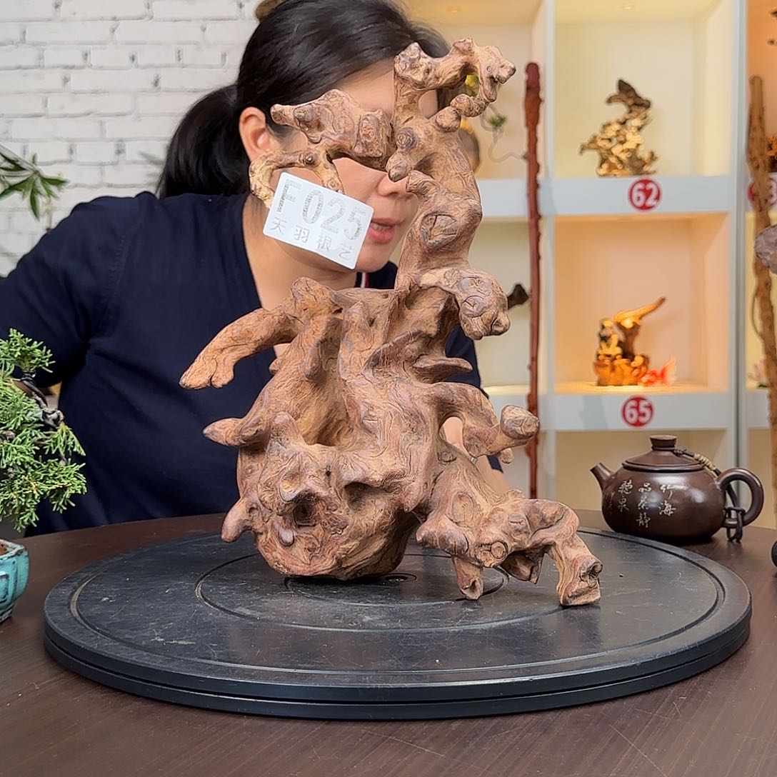 木瑞****具25云南根艺摆件