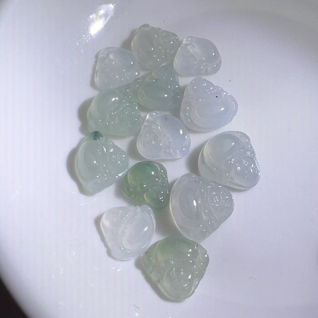 翡翠散珠冰佛公一个