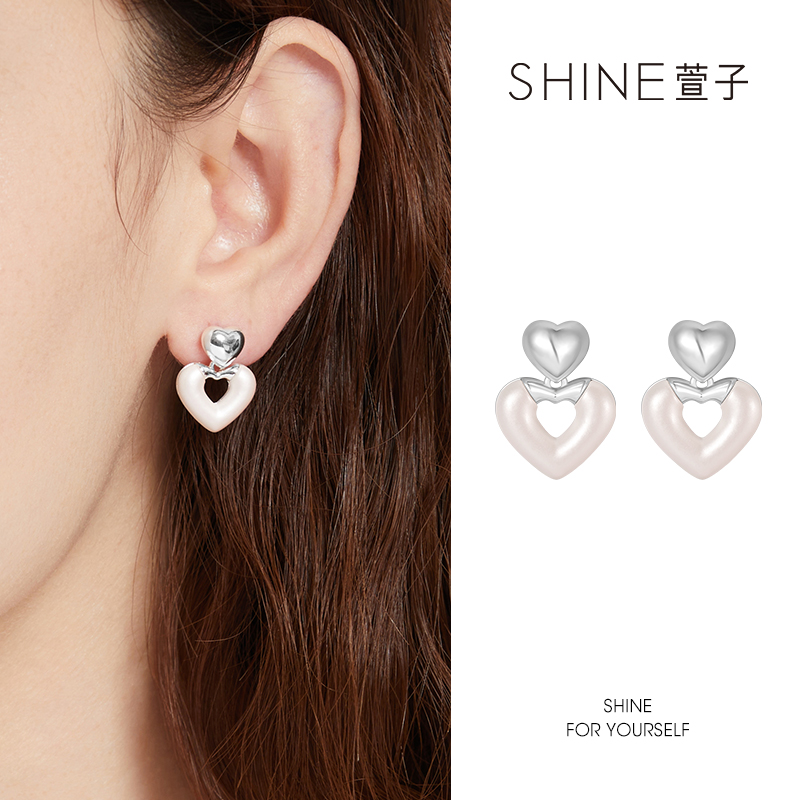 SHINE都市春夏浪漫甜美耳环气质设计感