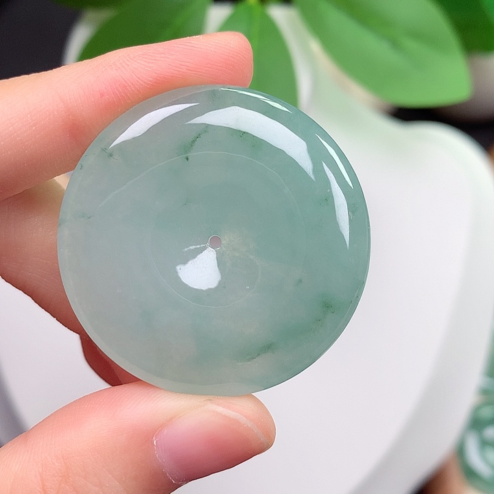 颈饰未镶嵌翡翠平安扣 36-6.0mm