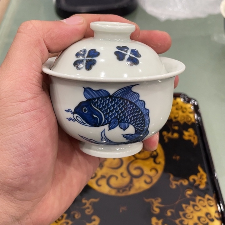 瓷摆件景德镇陶瓷老陶