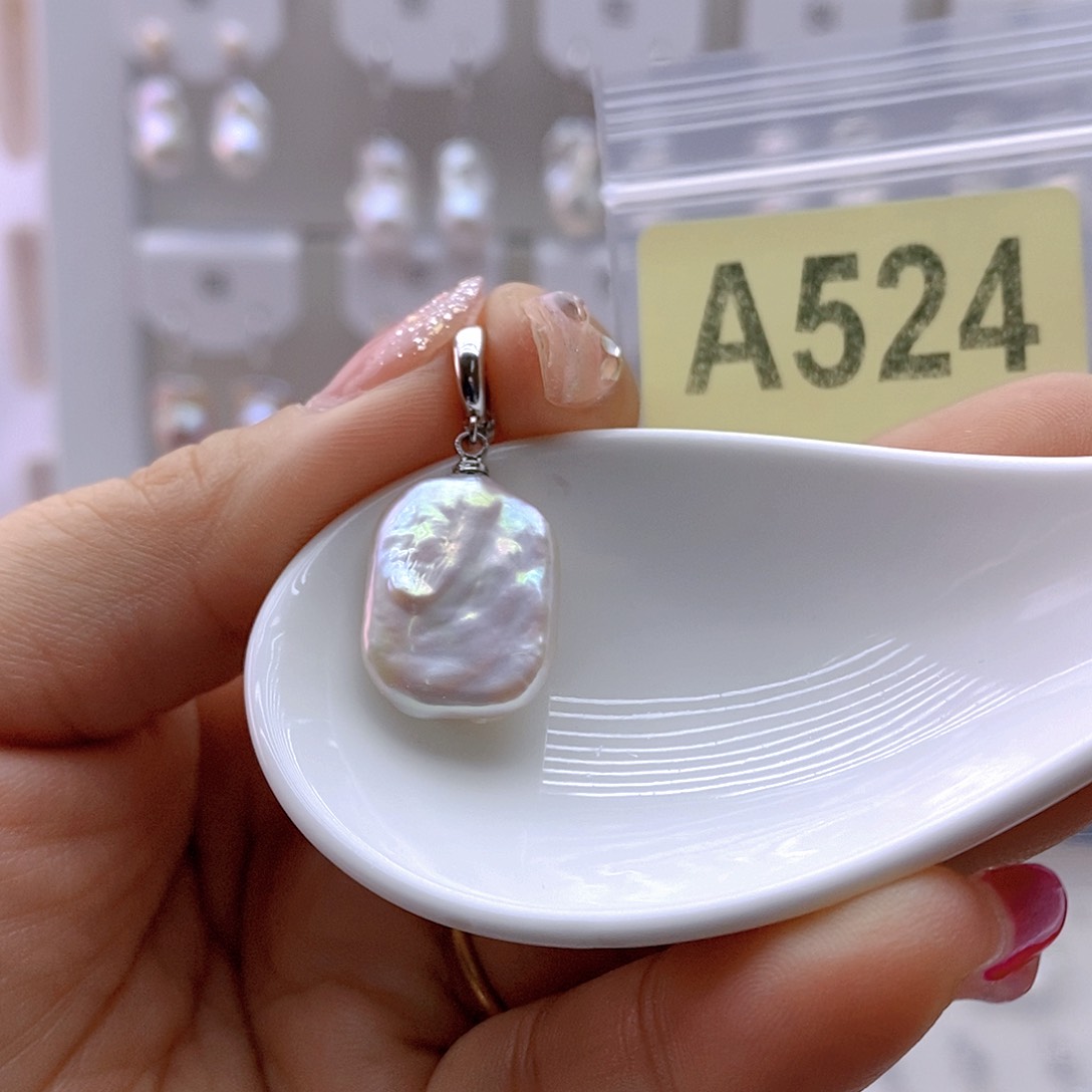 淡水珍珠颈饰银S925镶嵌