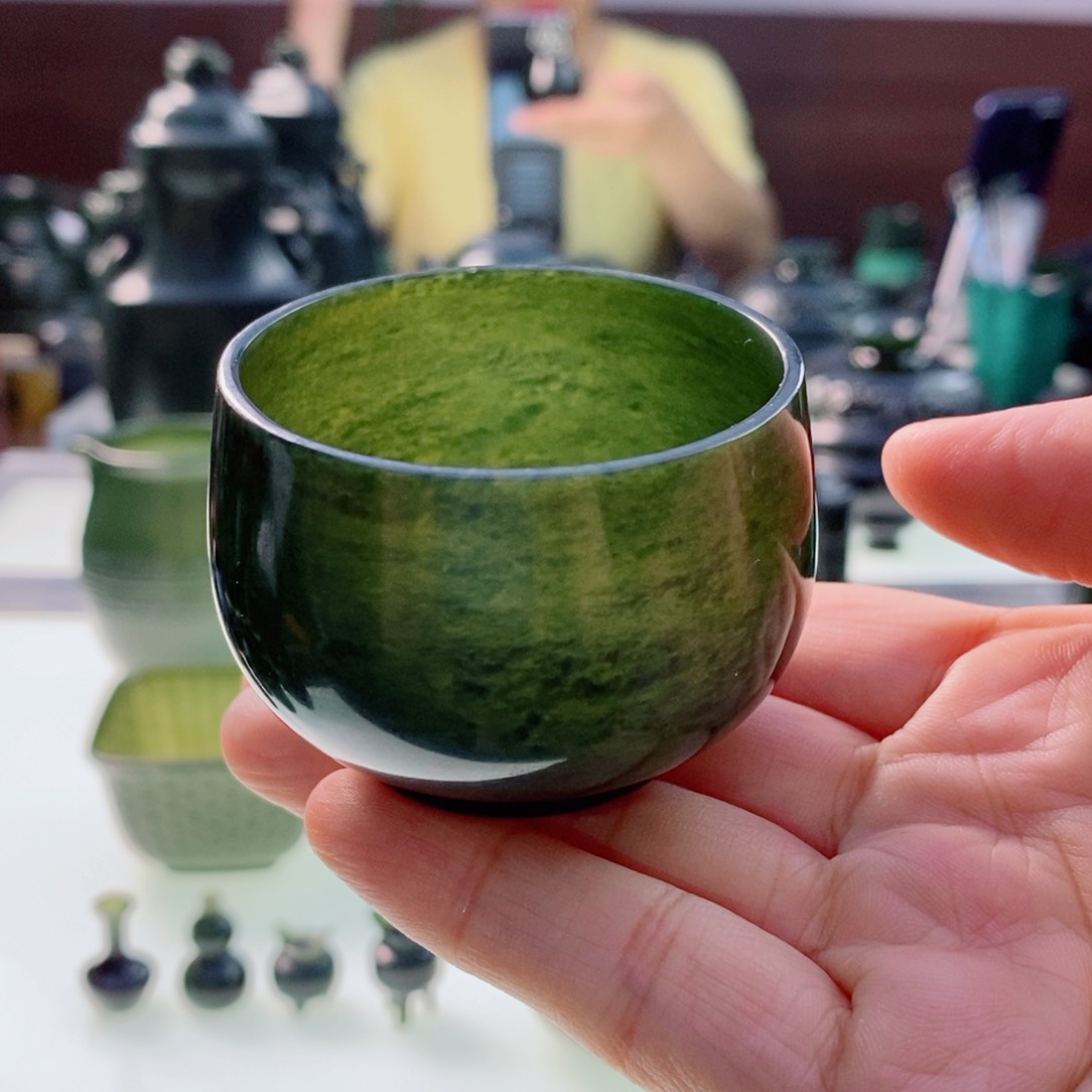 和田玉（青玉）未镶嵌把件