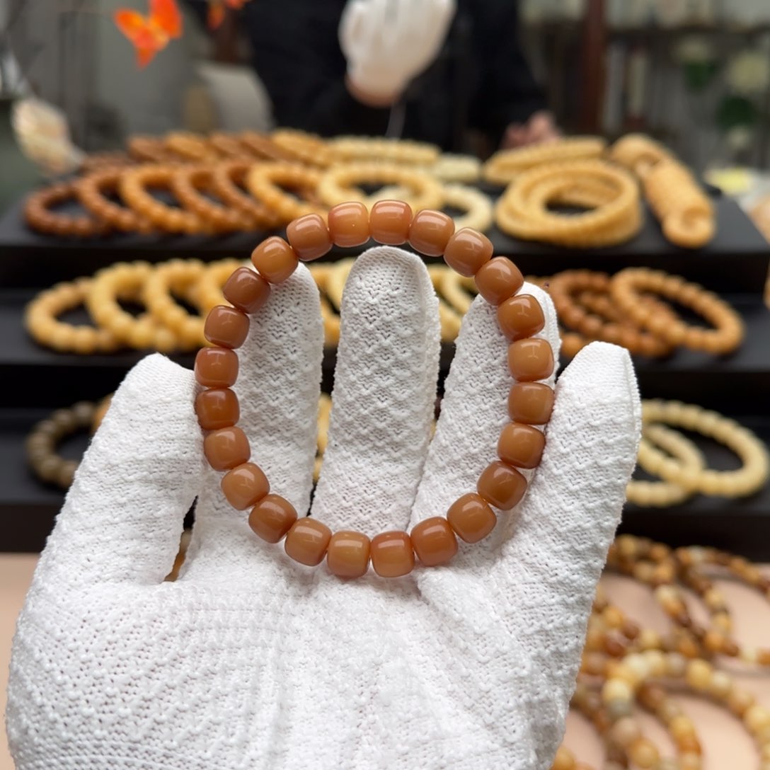 【闪购商品】菩提根/象牙果手串9×10 5年 鬼工