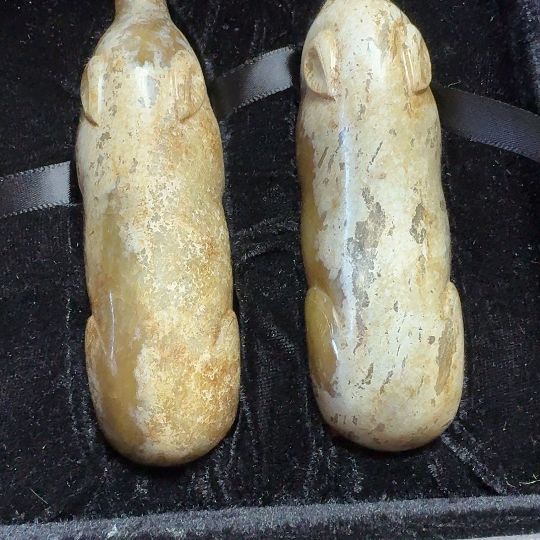 用***3和田玉未镶嵌挂件