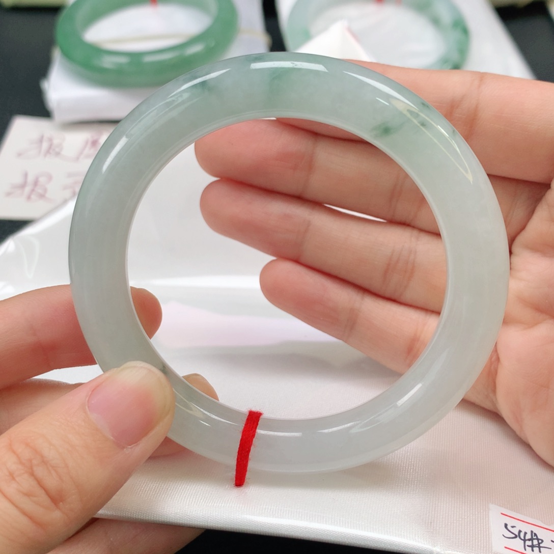 翡翠手镯未镶嵌翡翠圆54