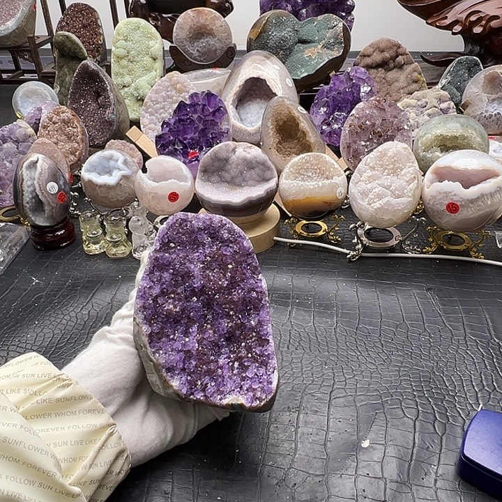 珠宝半成品水晶未镶嵌87