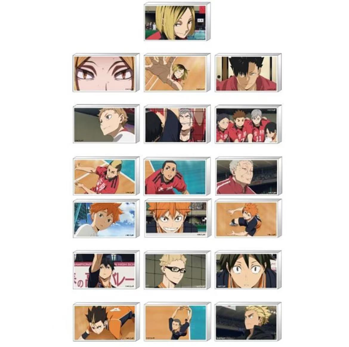 【栗子】排球少年秋叶原场贩乌野音驹TV场面写亚克力砖