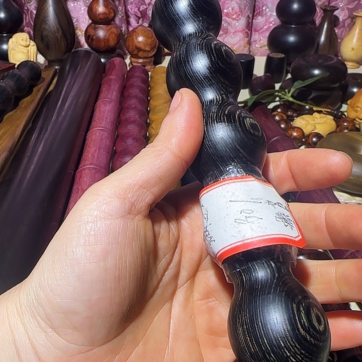 木青筋檀葫芦棍一根一