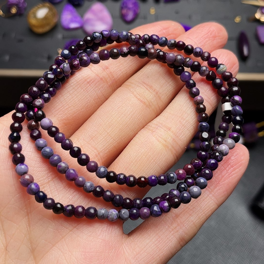 苏纪石（舒俱来）手链未镶嵌