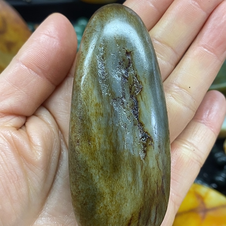 O***g和田玉未镶嵌挂件