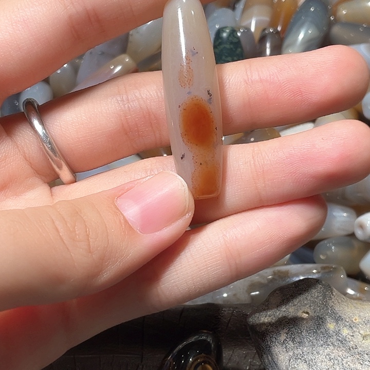 玛瑙/玉髓吊坠(不含链)未镶嵌