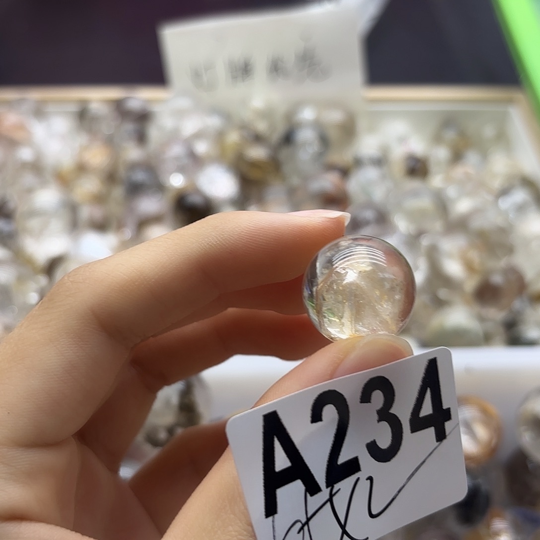 核***7珠宝半成品水晶未镶嵌234