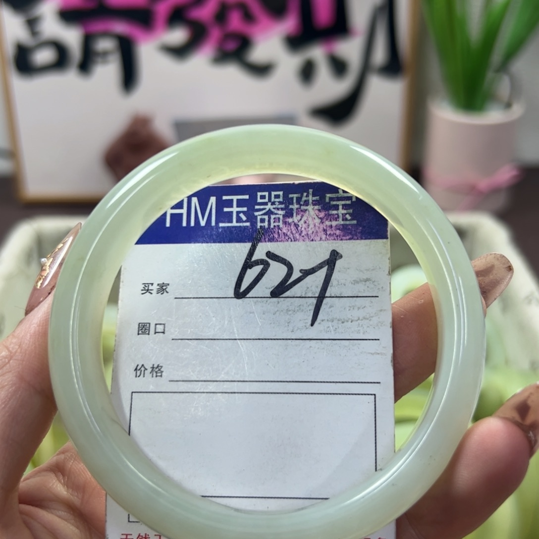 蛇纹石玉手镯未镶嵌442