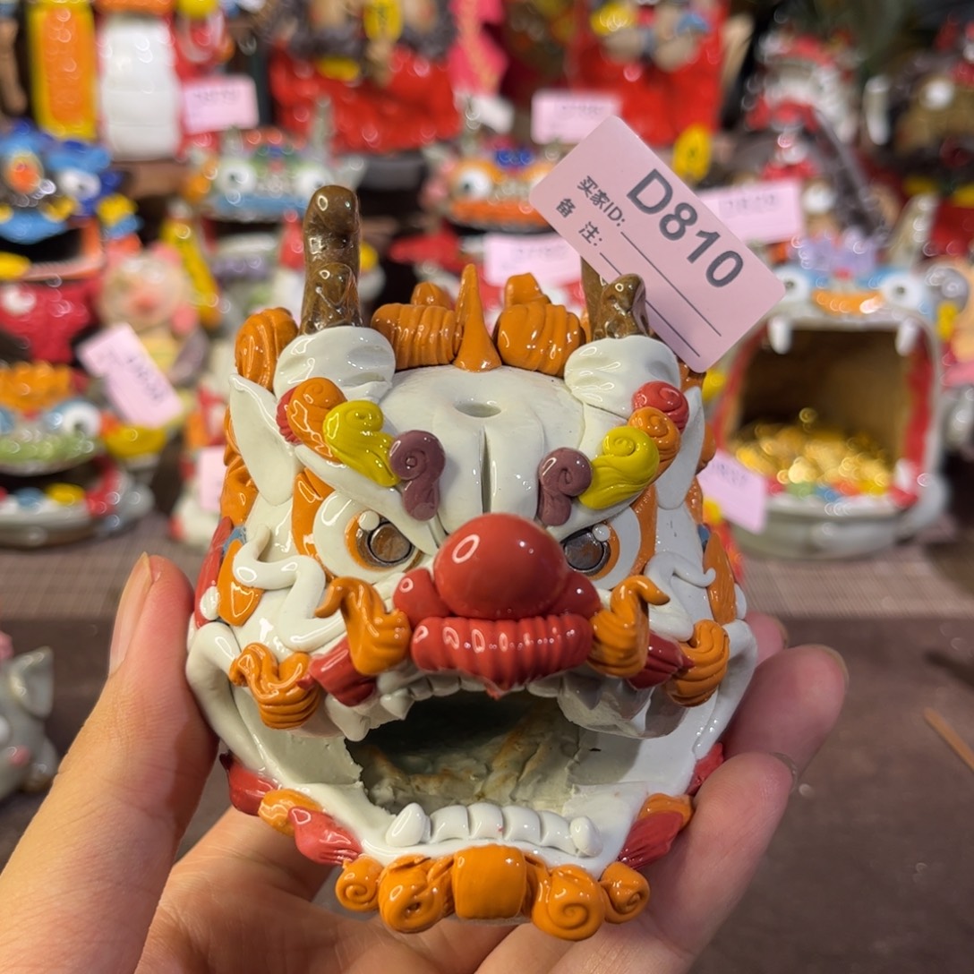 泥塑纯手工茶宠摆件