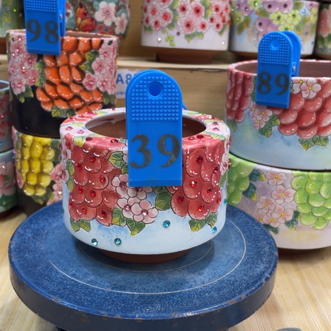 多肉花盆收口花盆