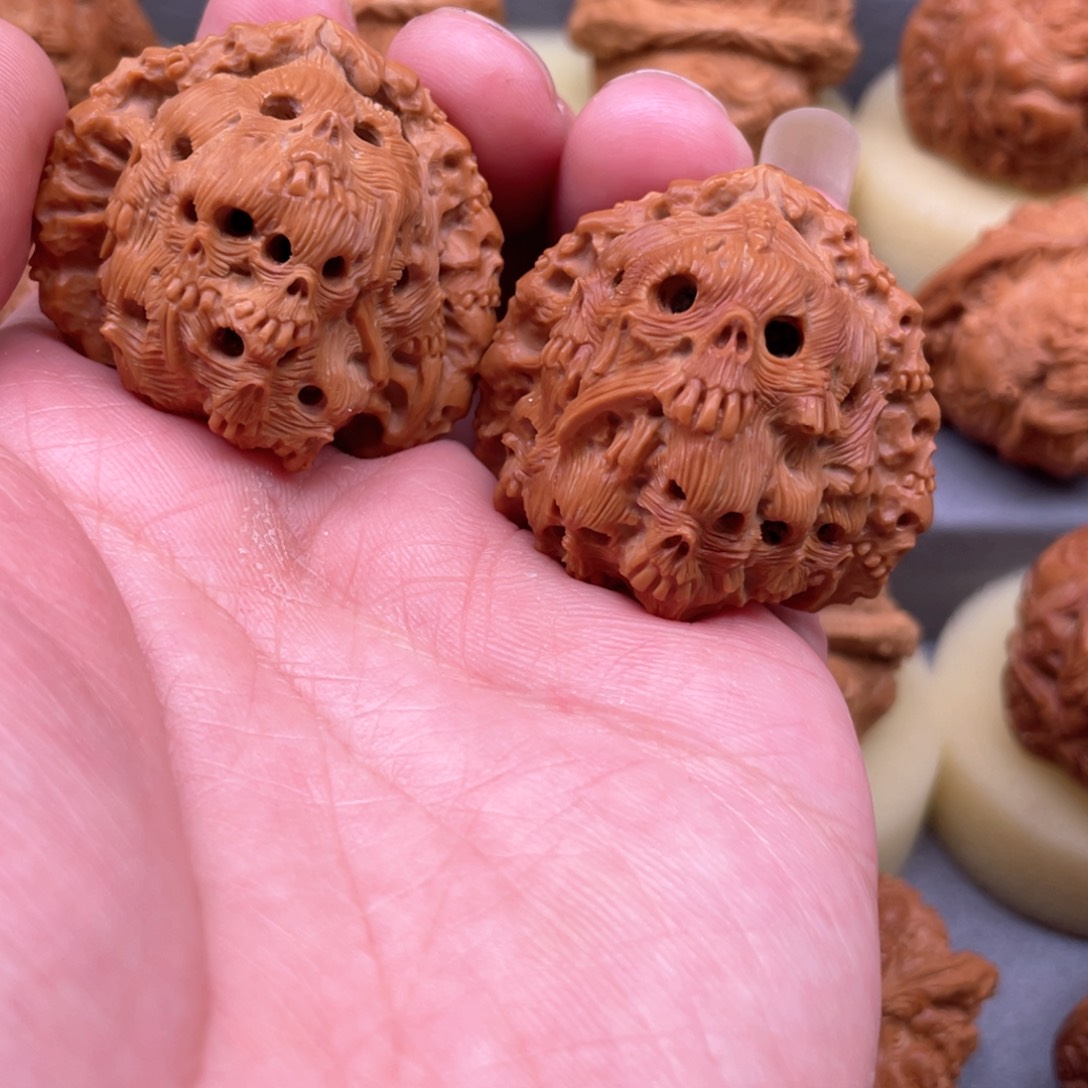 核桃手串/手链心*尸陀林三角白