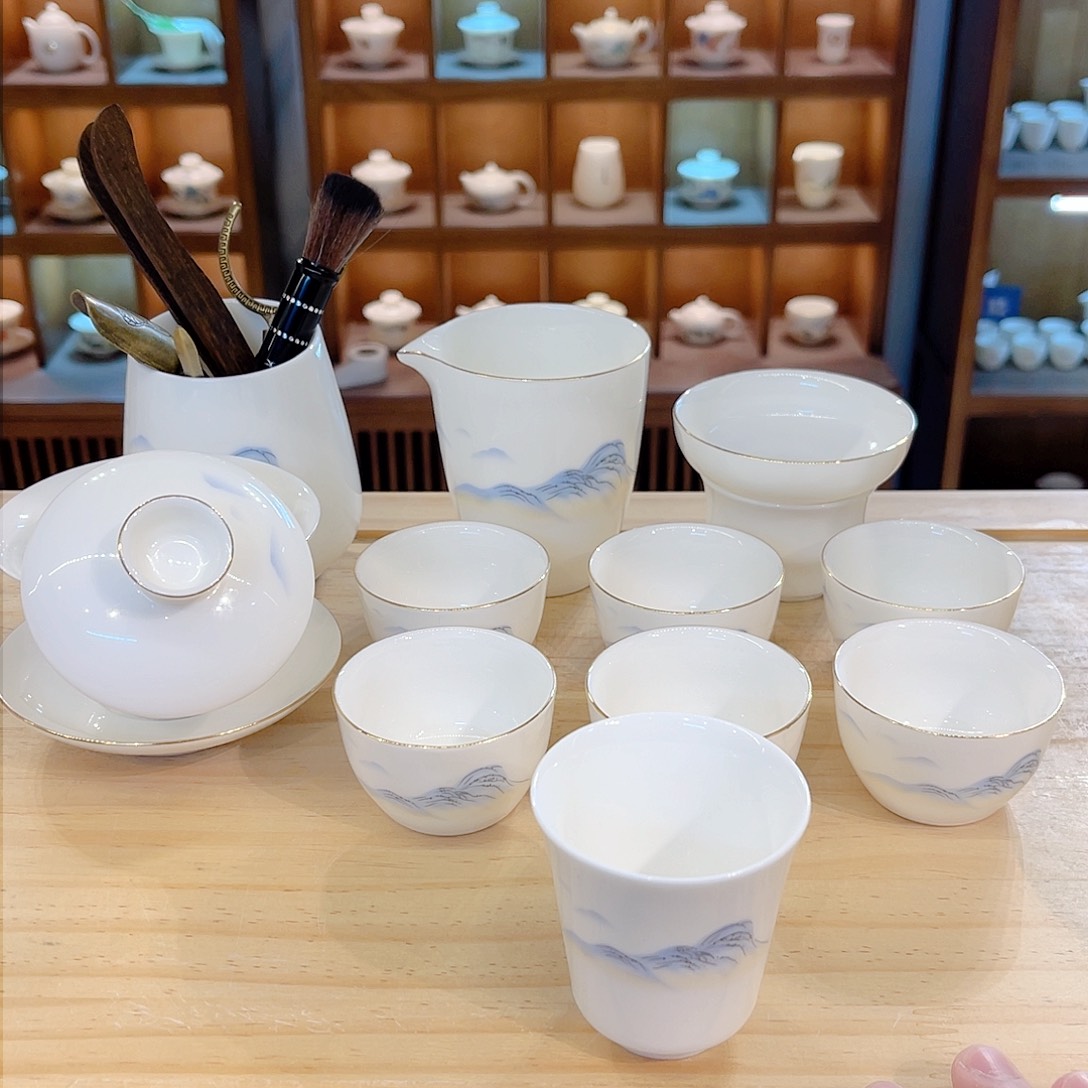 杯羊脂玉瓷羊脂玉瓷