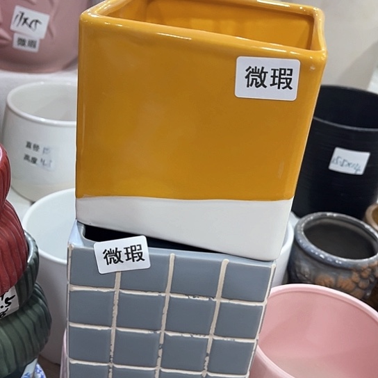 陶瓷外贸尾货多肉绿植陶瓷花盆