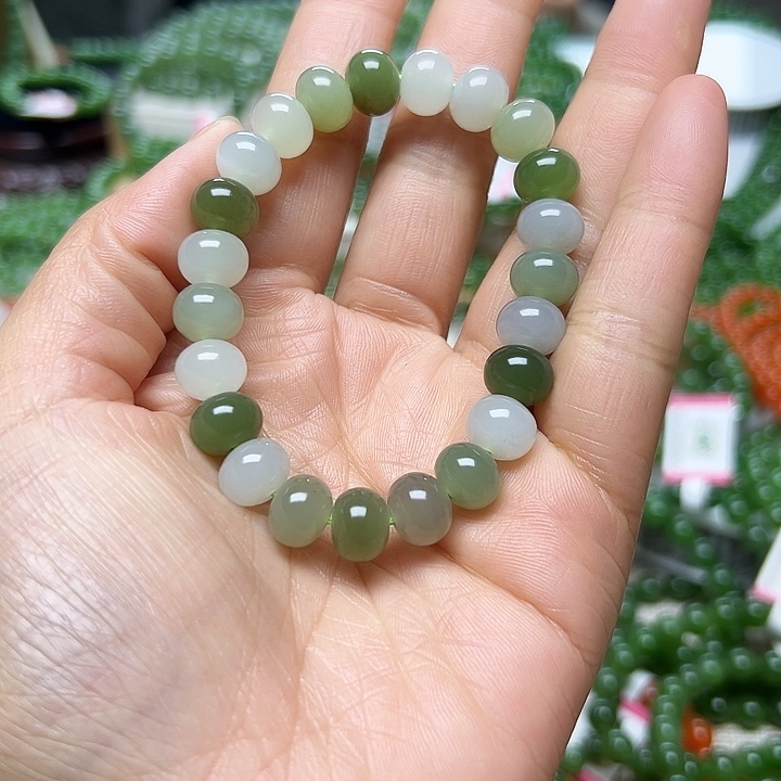 和田玉手链未镶嵌