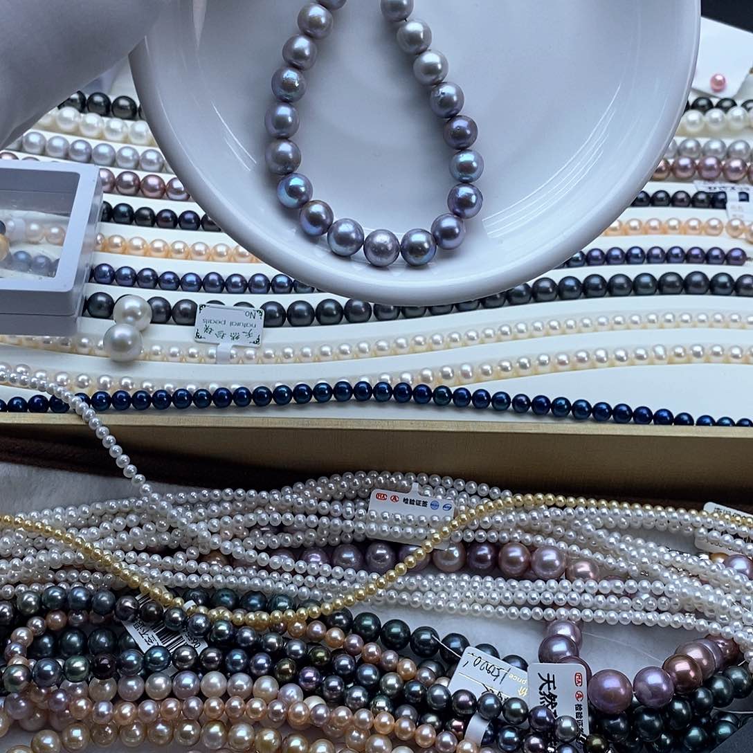 海水珍珠颈饰银S925镶嵌