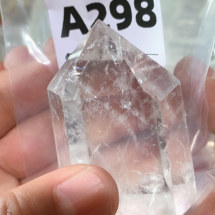 水晶天然水晶柱子A298未镶嵌仓*?