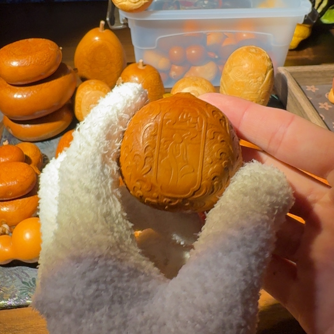 唐草纹无相佛压花