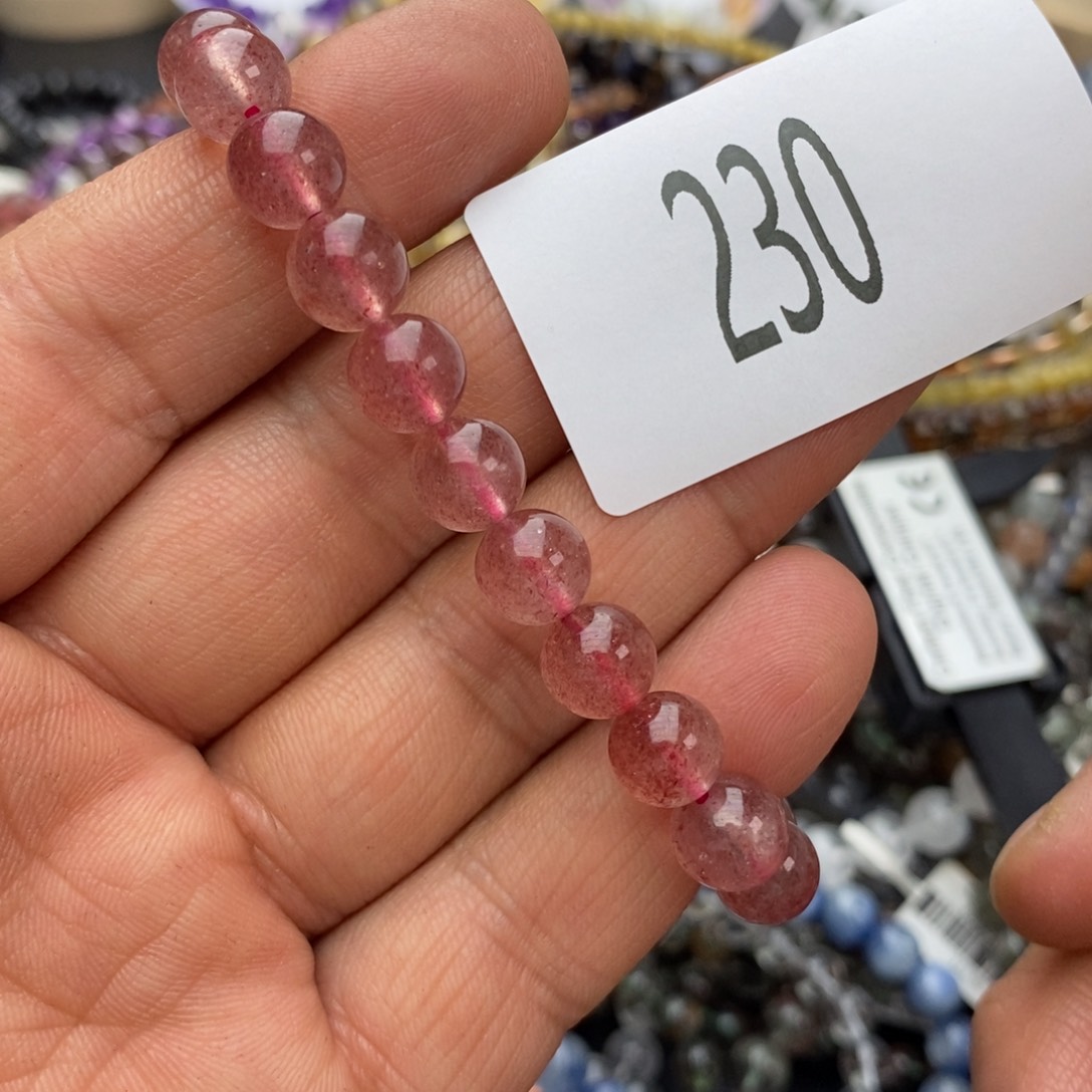 石英质玉手链未镶嵌手链