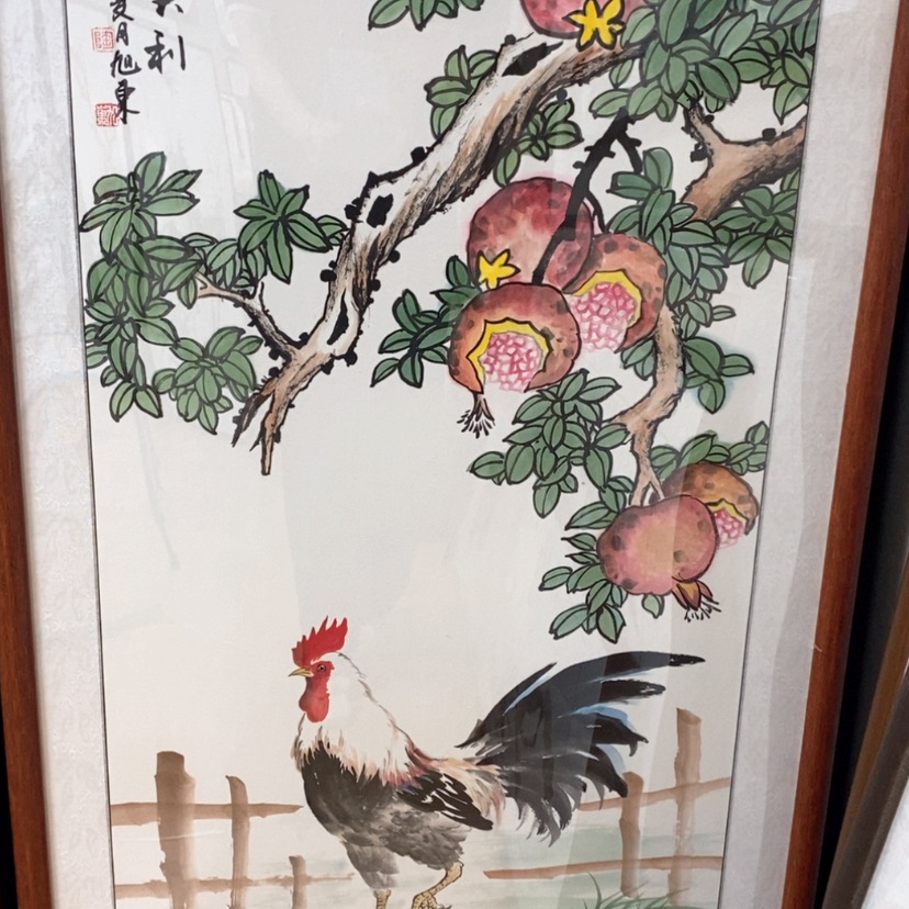 【闪购商品】国画手绘国画带框
