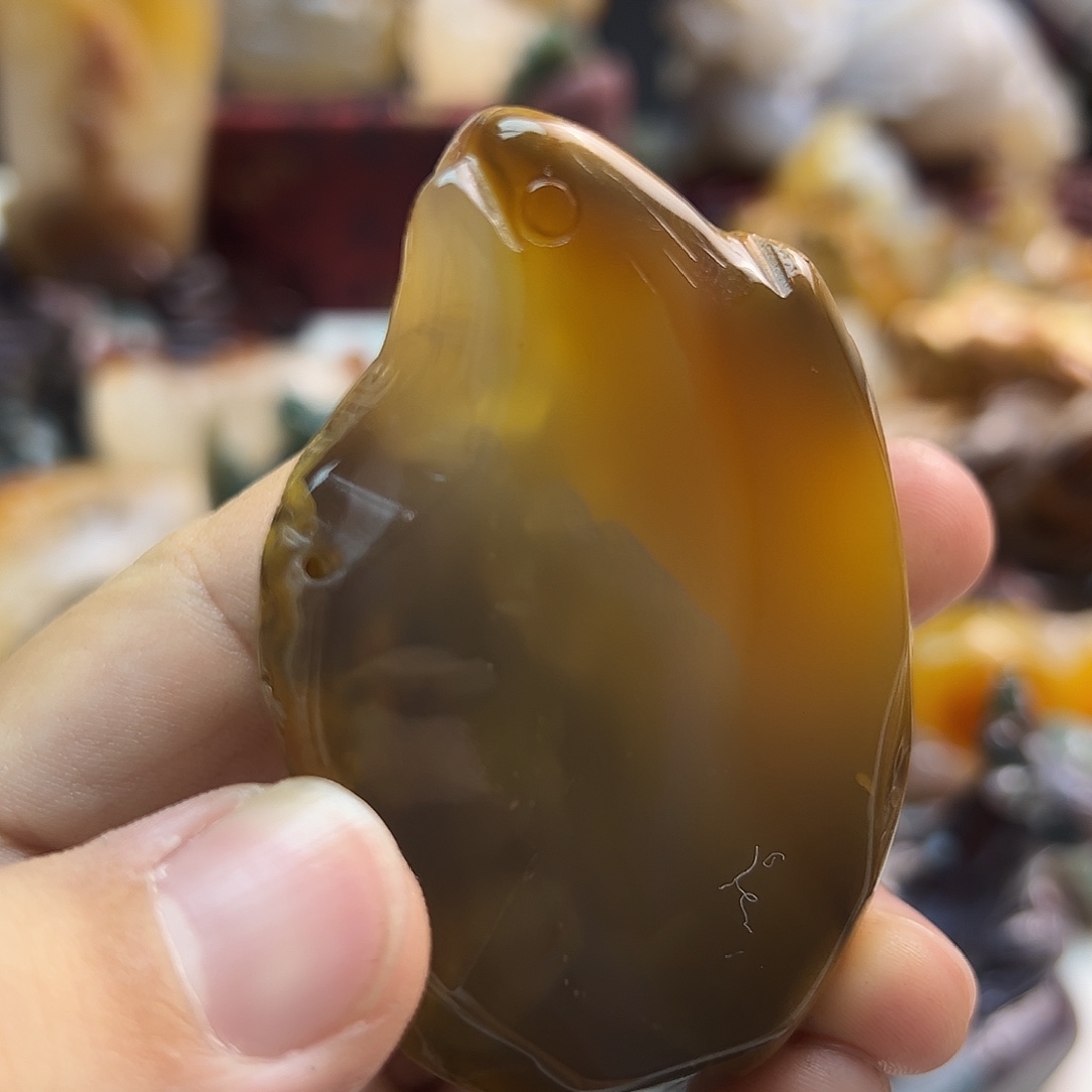 玛瑙/玉髓未镶嵌颈饰