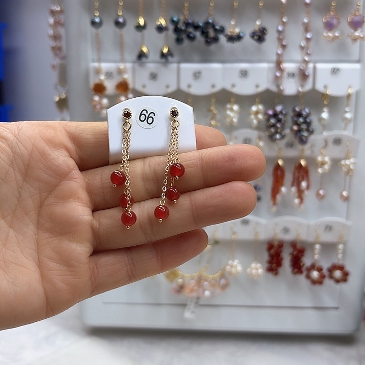 淡水珍珠发饰银S925镶嵌