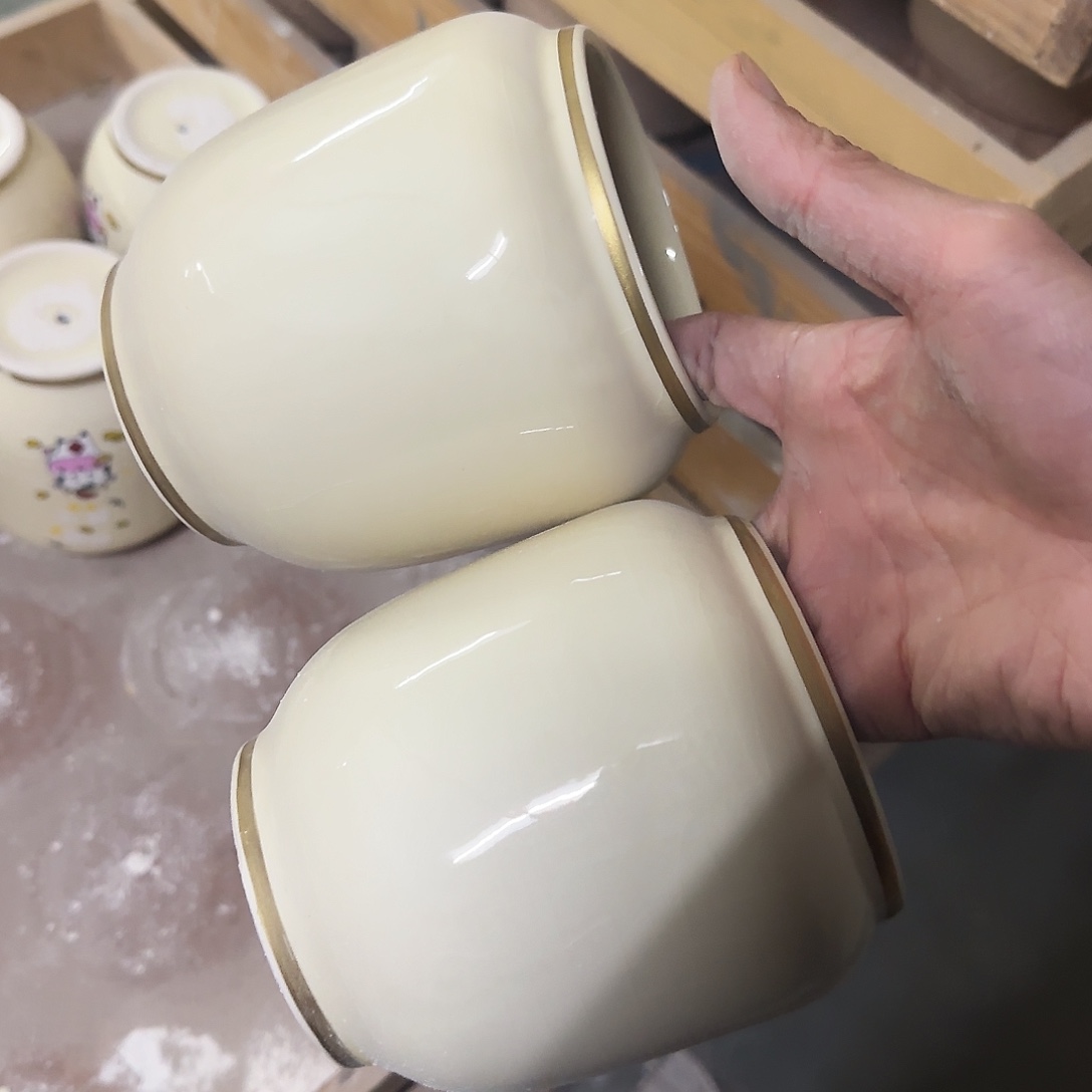 陶瓷2个··订单自动合并·口径误差0.5左右··