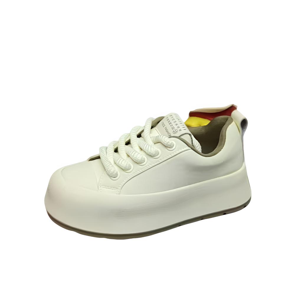 8697 23092真皮厚底小白鞋 （标准尺码）